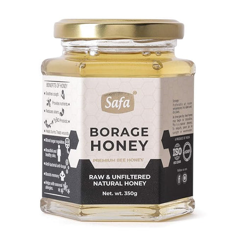 Safa Borage Honey | Organic Honey Raw Unprocessed Kashmir Honey